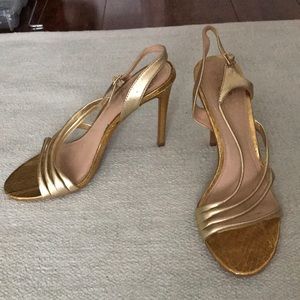 Vince Camuto Gold heels